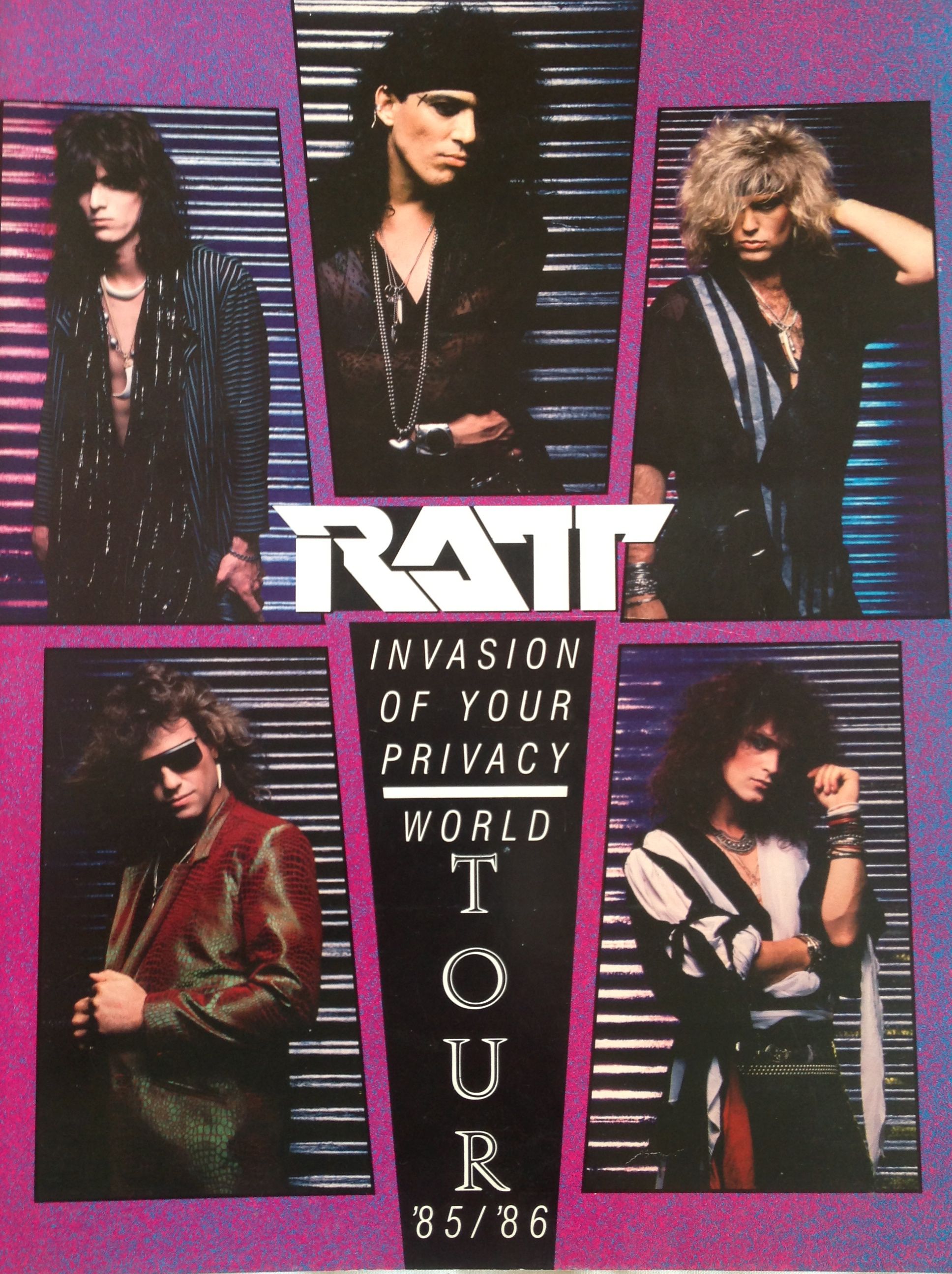 Ratt Invasion of Your Privacy World Tour '85/'86 | Vintagerock's